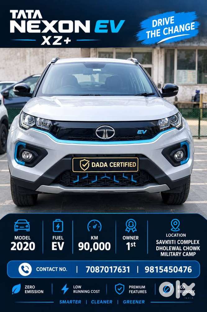Tata Nexon EV XZ Plus, 2020, Electric