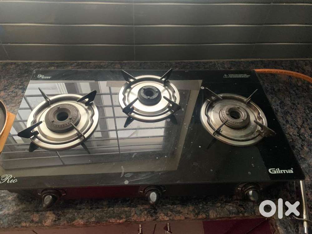 Gilma gas stove 3 cheap burner