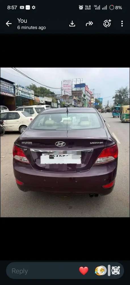 Hyundai Verna 2012 Sx (o)