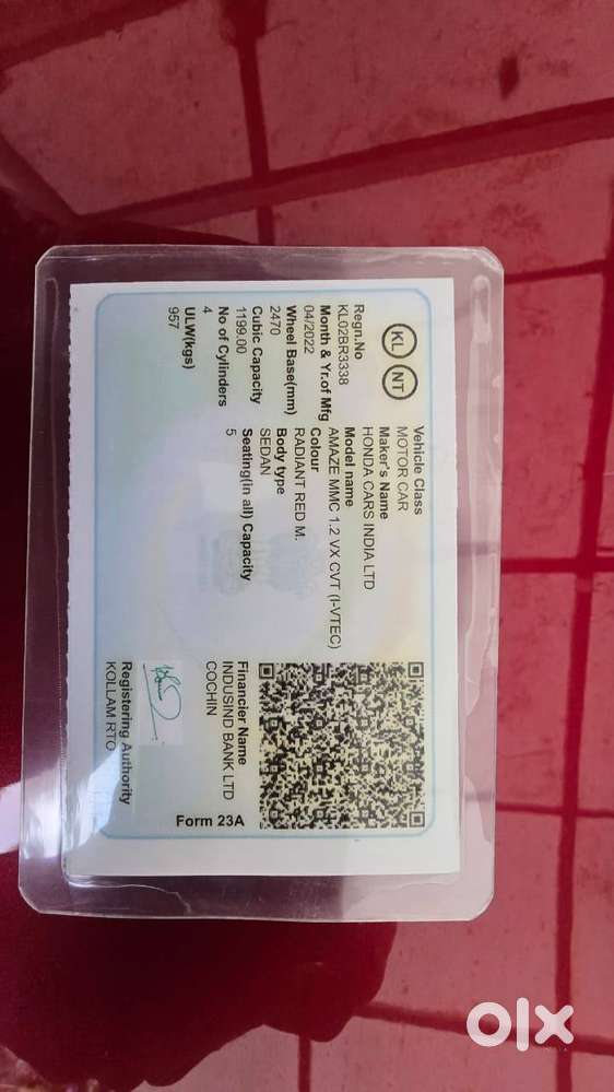 Honda Amaze 2022 Petrol 48016 Km Driven