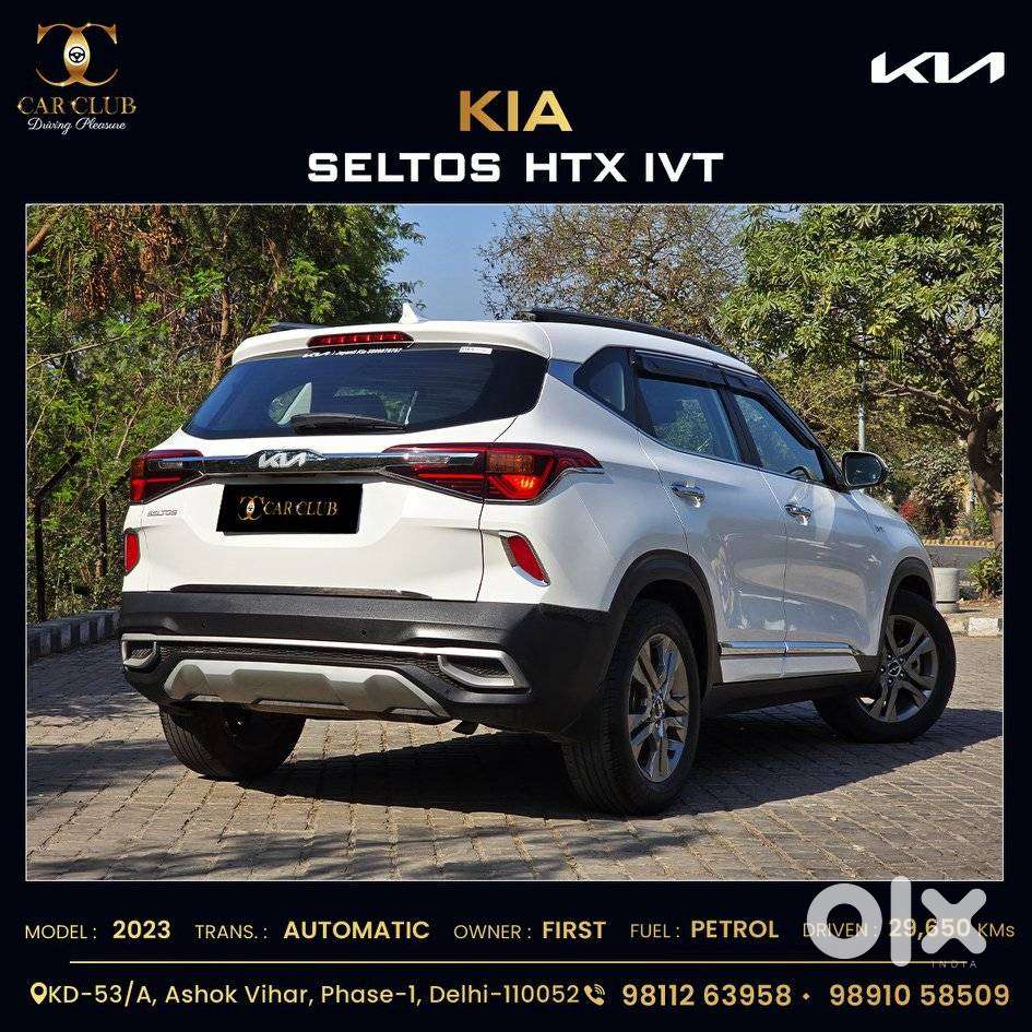 Kia Seltos 1.5 Htx Ivt Petrol Anniversary Edition, 2023, Petrol