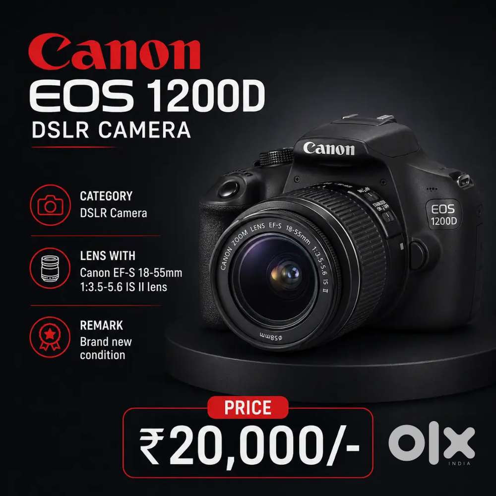 Canon EOS 1200D with EF-S 18-55mm 1:3.5-5.6 IS II lens SK300