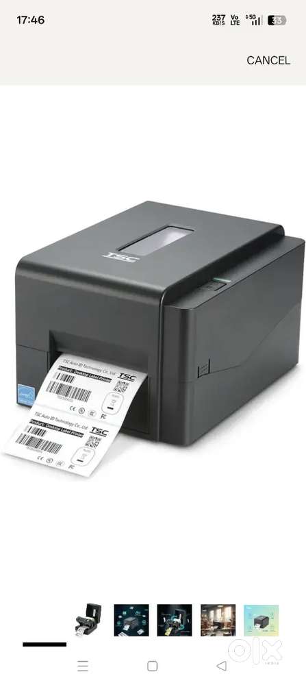 TSC te 244 thermal barcode printer
