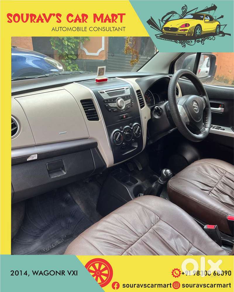 Maruti Suzuki Wagon R 1.0 Vxi, 2014, Petrol
