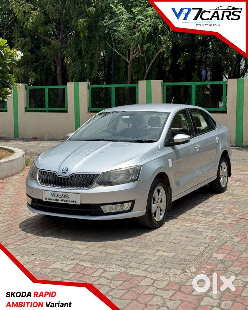 Skoda Rapid Ambition 1.6 Mpi Manual Plus Alloy, 2017, Petrol