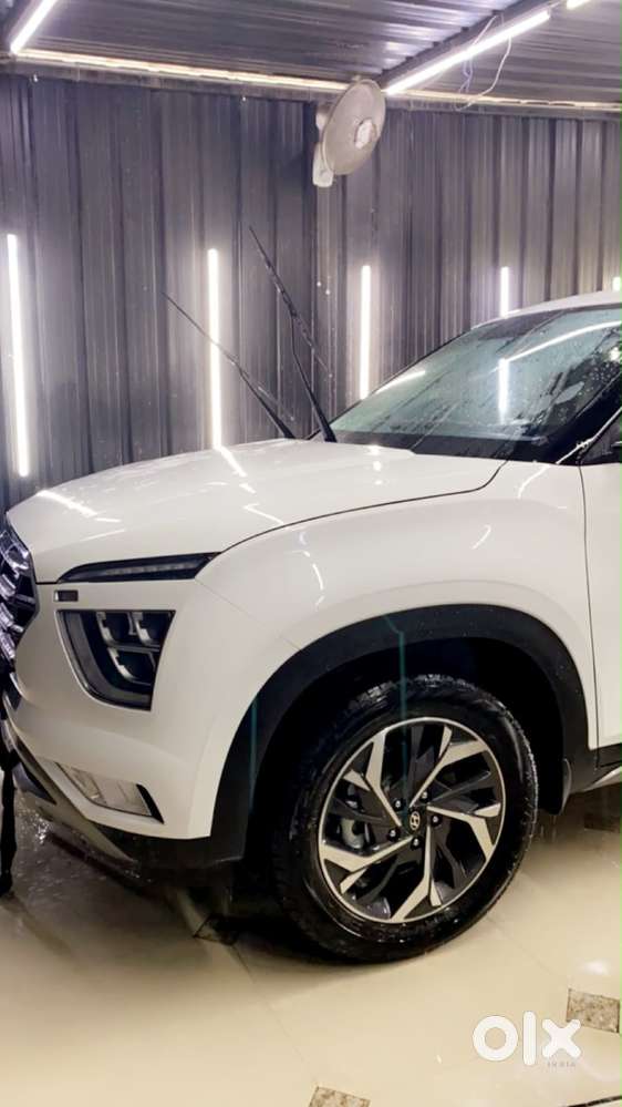 Hyundai Creta Sx At 2021 Diesel Car Showroom Condition