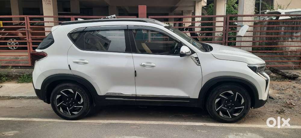 2024 Kia Sonet Htx Turbo Dct White - 13000 Km 1st Owner Ewa
