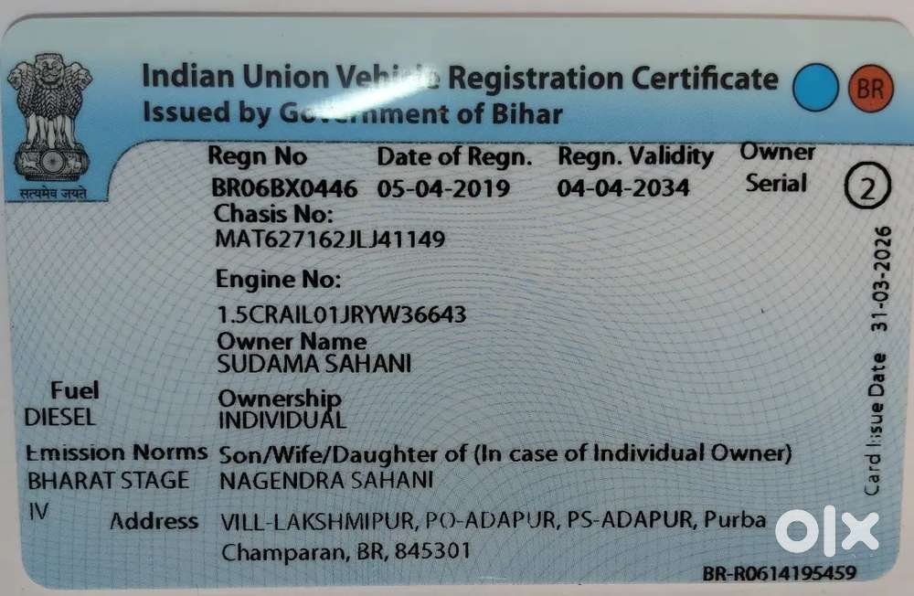 Tata Nexon 2019 Diesel 34000 Km Driven Top Model Hai