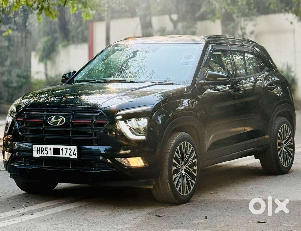 Hyundai Creta 1.5 S Plus Knight Petrol Dual Tone, 2024, Petrol