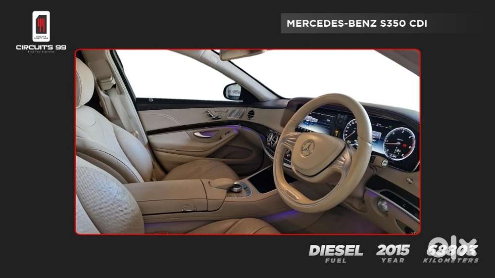 Mercedes-benz S-class S 350d, 2015, Diesel