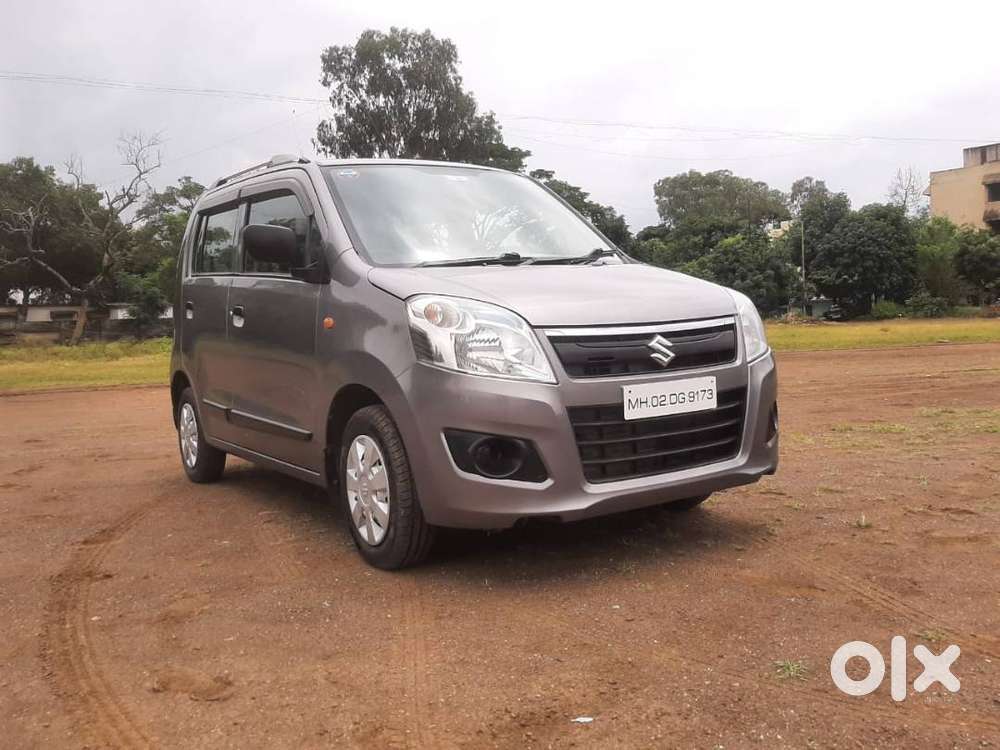 Gray Colour Wagon R Cng 2014 Company Fitted