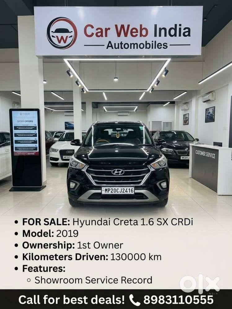 Hyundai Creta 1.6 Sx, 2019, Diesel