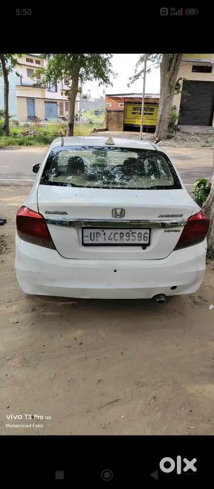 Honda Amaze 1.2 Diesel 2015 Bijnor Transfer He Car