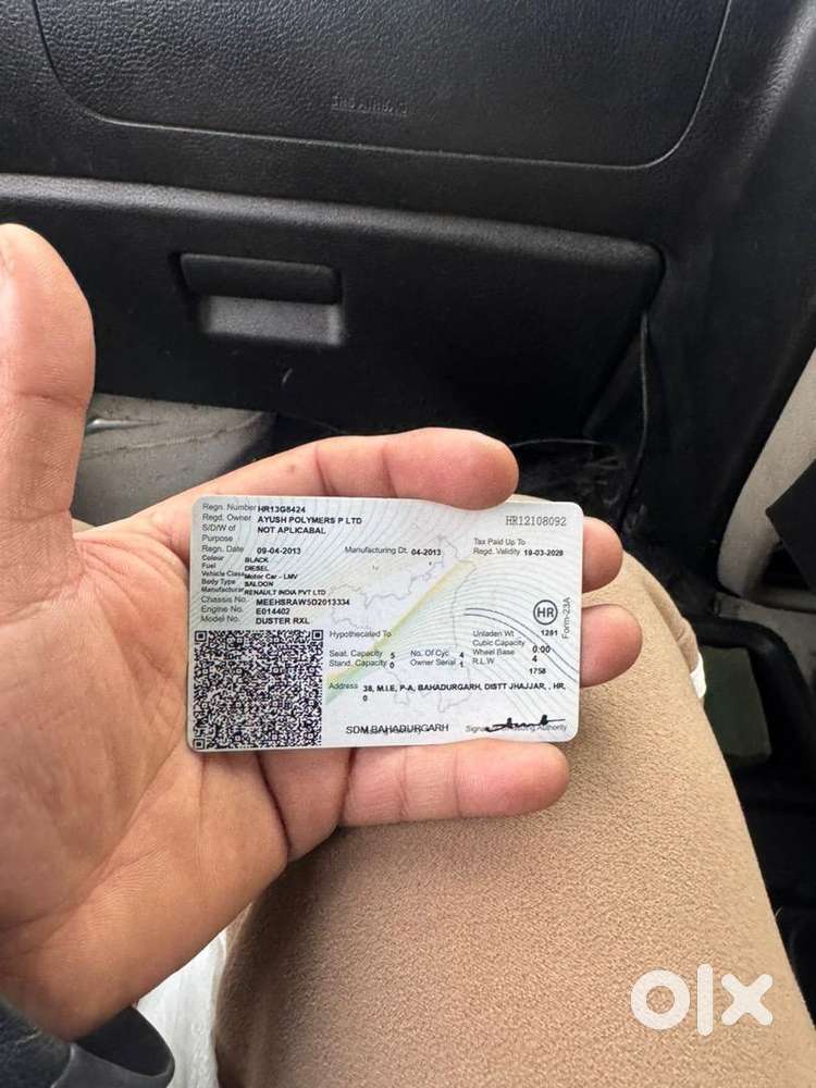 Duster 85ps Rxl Diesal