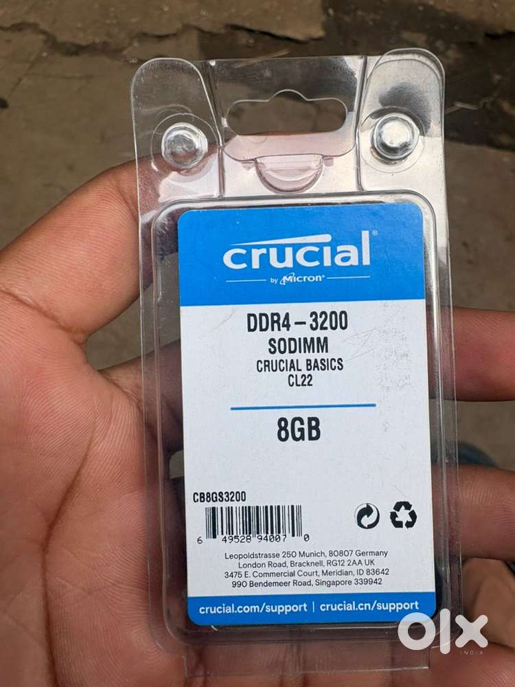 Crucial DDR4-3200 8gb