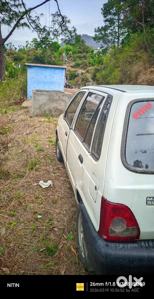 Maruti Suzuki 800 2007
No Problem In The Car Garantee 
No Time Pass