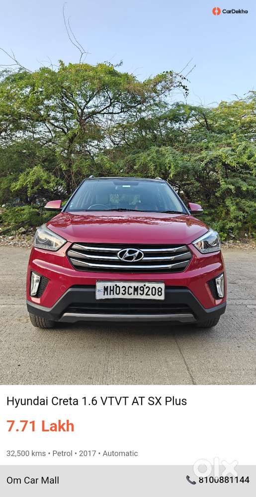 Hyundai Creta 1.6 Sx Plus Auto, 2017, Petrol