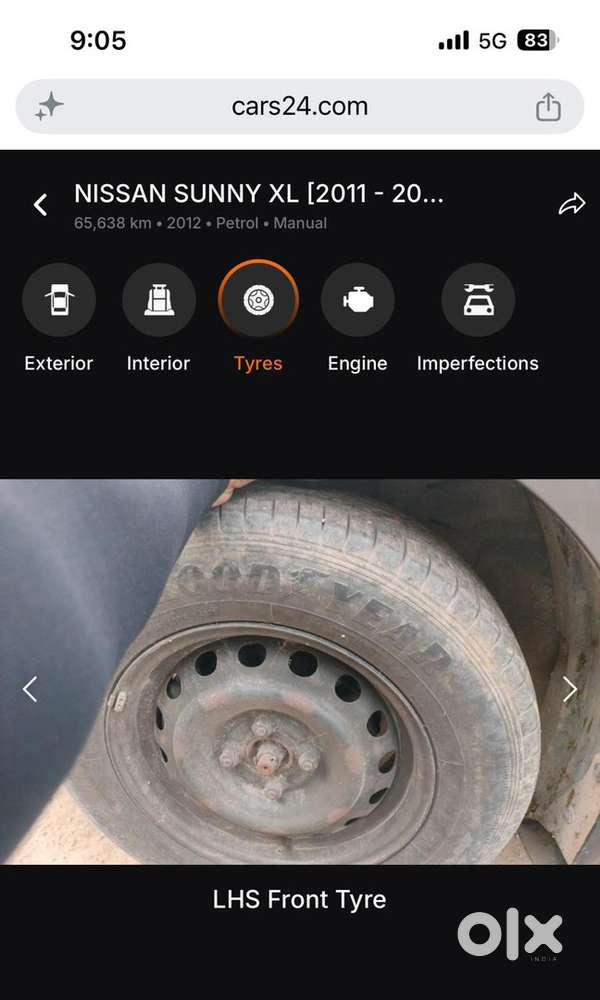 Nissan Sunny Petrol Manual 2012