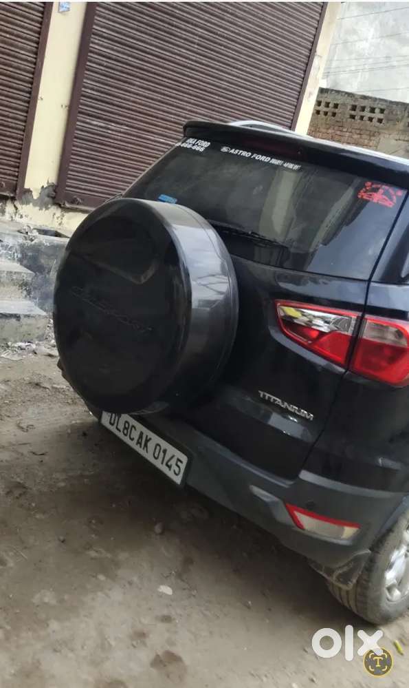 Automatic Ford Ecosport 2015 Car With Front Both New Tyres Cng Fitted