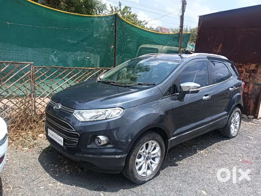 2013 Ecosport Button Start Titanium Petrol Turbo 128000 Km Driven