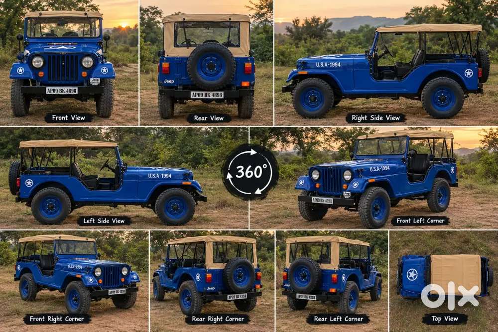 Mahindra Jeep Mm 540 1994