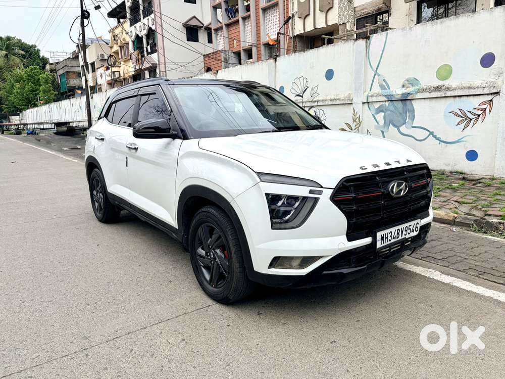 Hyundai Creta 1.5 S Plus Knight Diesel Dual Tone, 2022, Diesel