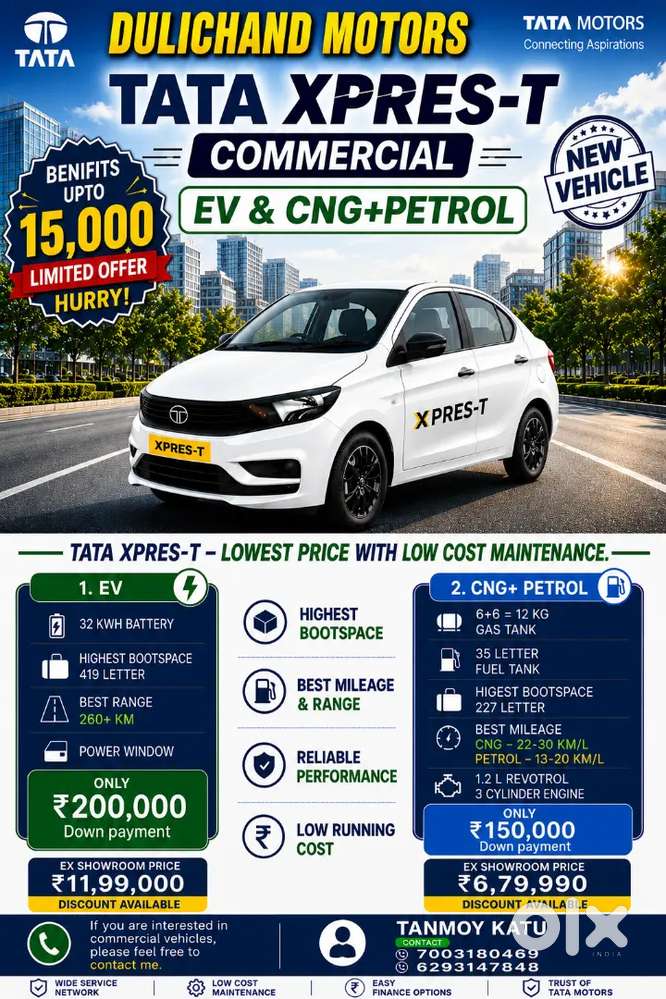 Tata Tigor EV XM 2026 Electric Automatic - Photo 1