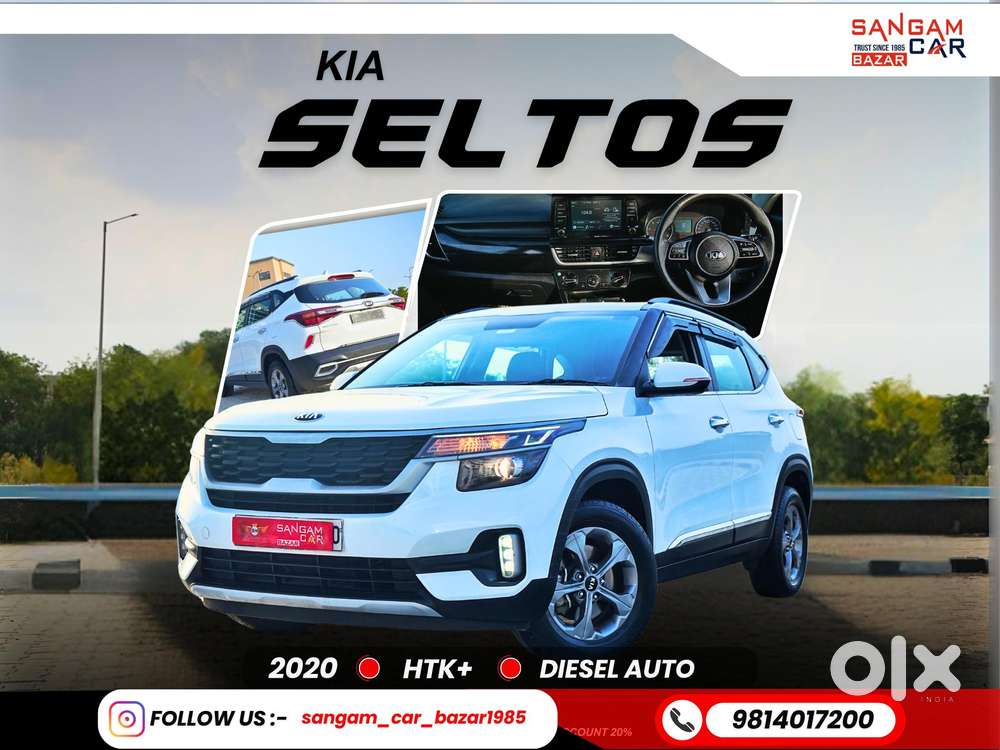 Kia Seltos Htk Plus At D, 2020, Diesel