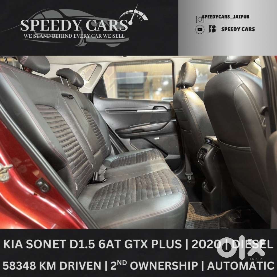 Kia Sonet 1.5 Gtx Plus Diesel At Dt, 2020, Diesel