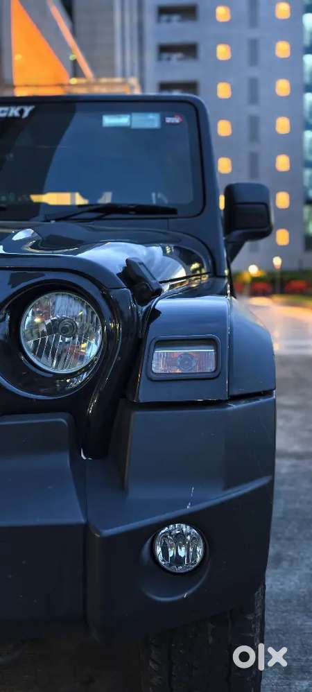 Mahindra Thar 4x4 Diesel – Well Maintained  48,500 Km  Black