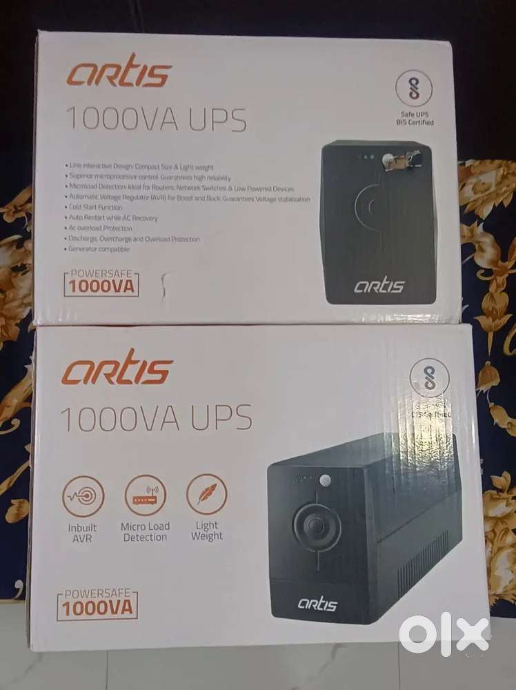UPS 1000w-pack of 2 (New sealed pack not opened)