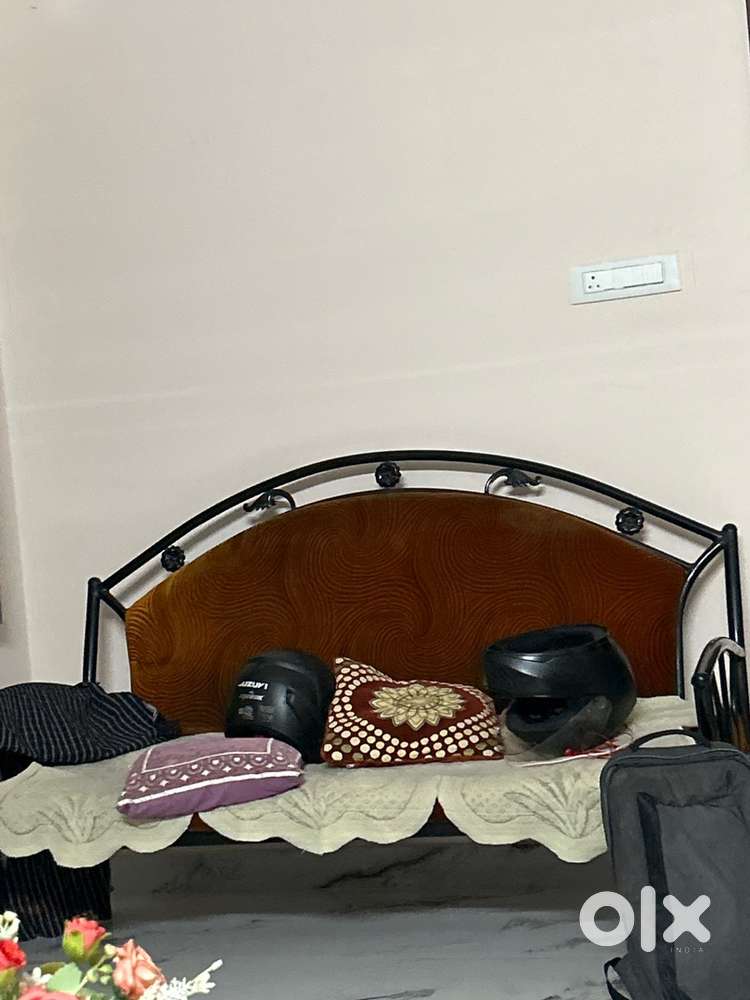 Sofa set  contain one big sofa and set of 2 chairs with good condition