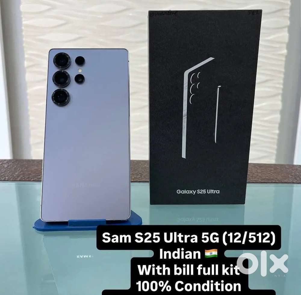Samsung galaxy S25 ultra second hand phone with warranty