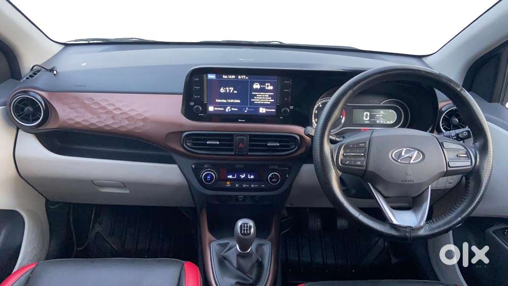 Hyundai Aura Sx (o) Manual, 2021, Petrol
