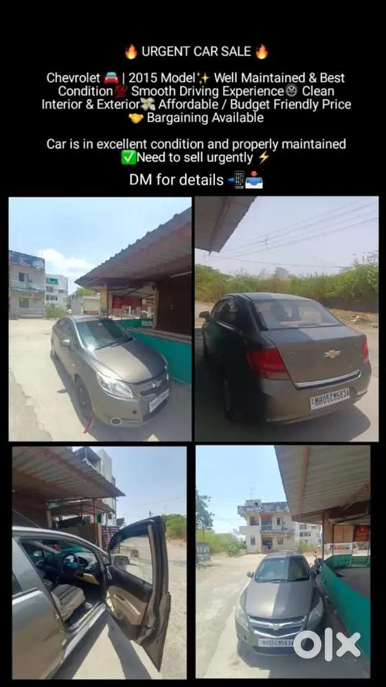 Chevrolet Sail 2015 Petrol 75000 Km Driven