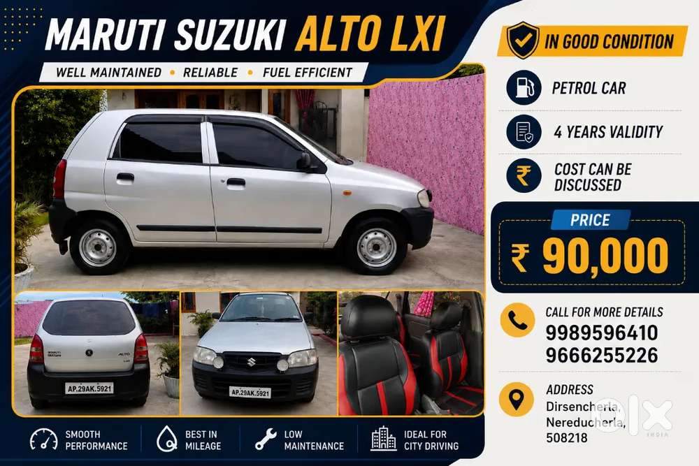 Maruti Suzuki Alto 0.8 Lxi 2010