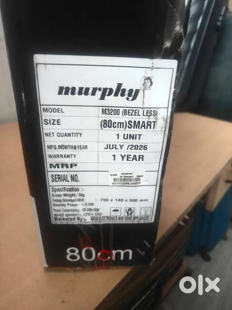 Murphy Android Smart TV-32 inch