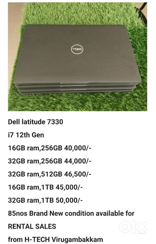 (4th-12th Gen),MAC Dell HP Lenovo (13k-45k)Budjet H-TECH Virugambakkam