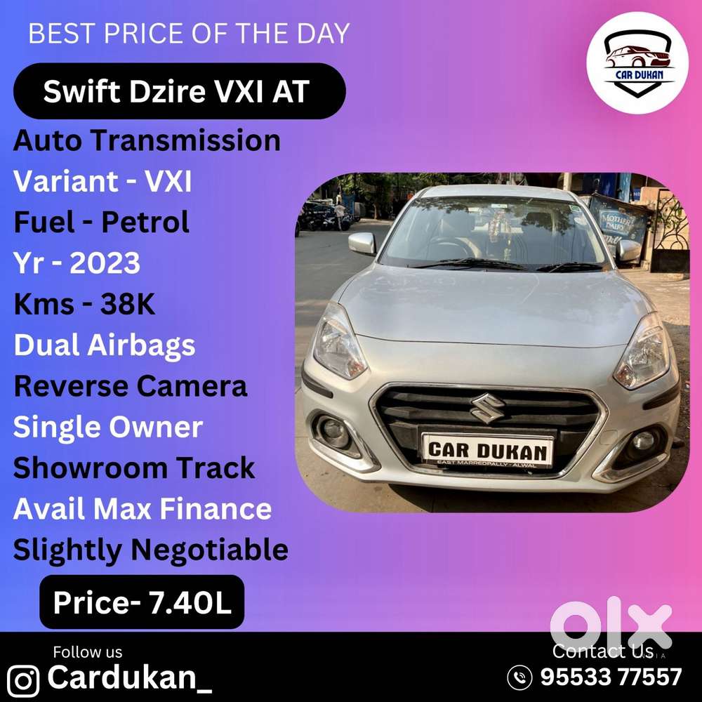 Maruti Suzuki Swift Dzire Amt Vxi, 2023, Petrol