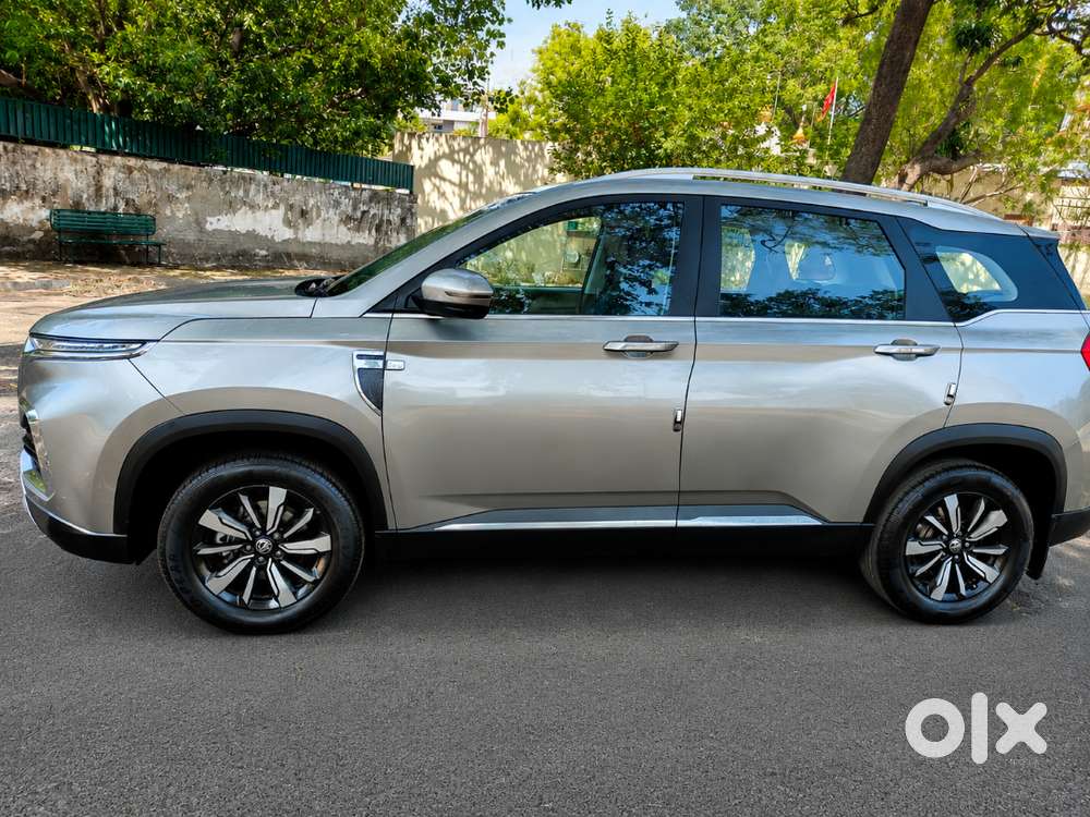 Used Car For Sale, Mg Hector, Internet Inside, Silver Suv, Black Leath