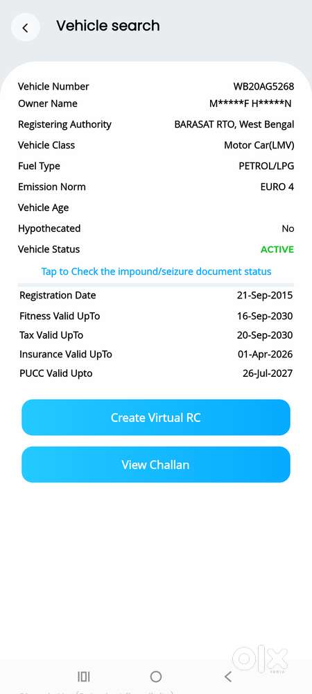 Maruti Suzuki Wagon R 1.0 Vxi (o), 2015, Lpg