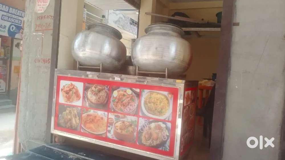 Biryani ka pura setup