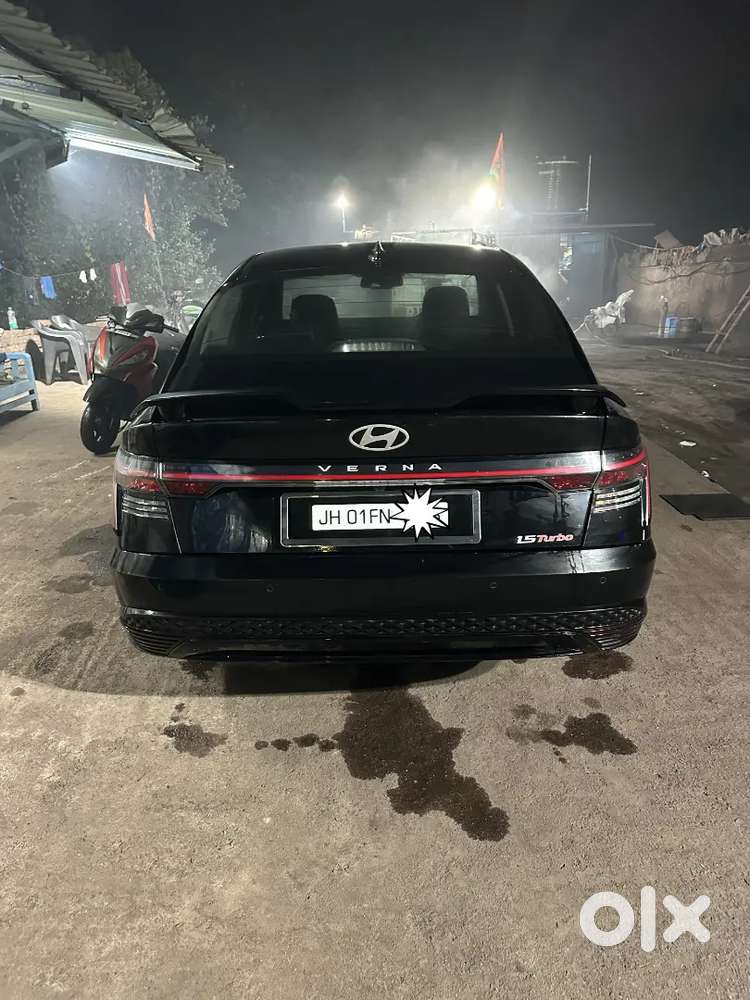 New Verna 1.5 Turbo Black Edition With Lots Of Extra Fittings