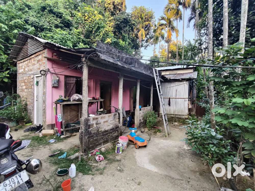 Badarpur Rail Kali Bari Colony te 1820sqft jagah with 4 rooms