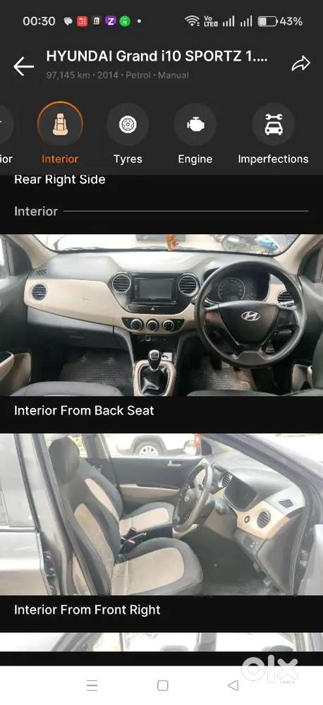 Grand I10 Sportz 1.2 Bsiv