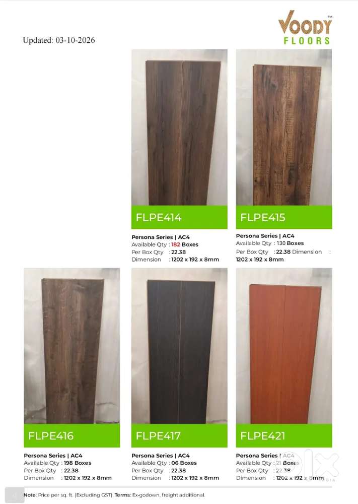 wooden flooring planks