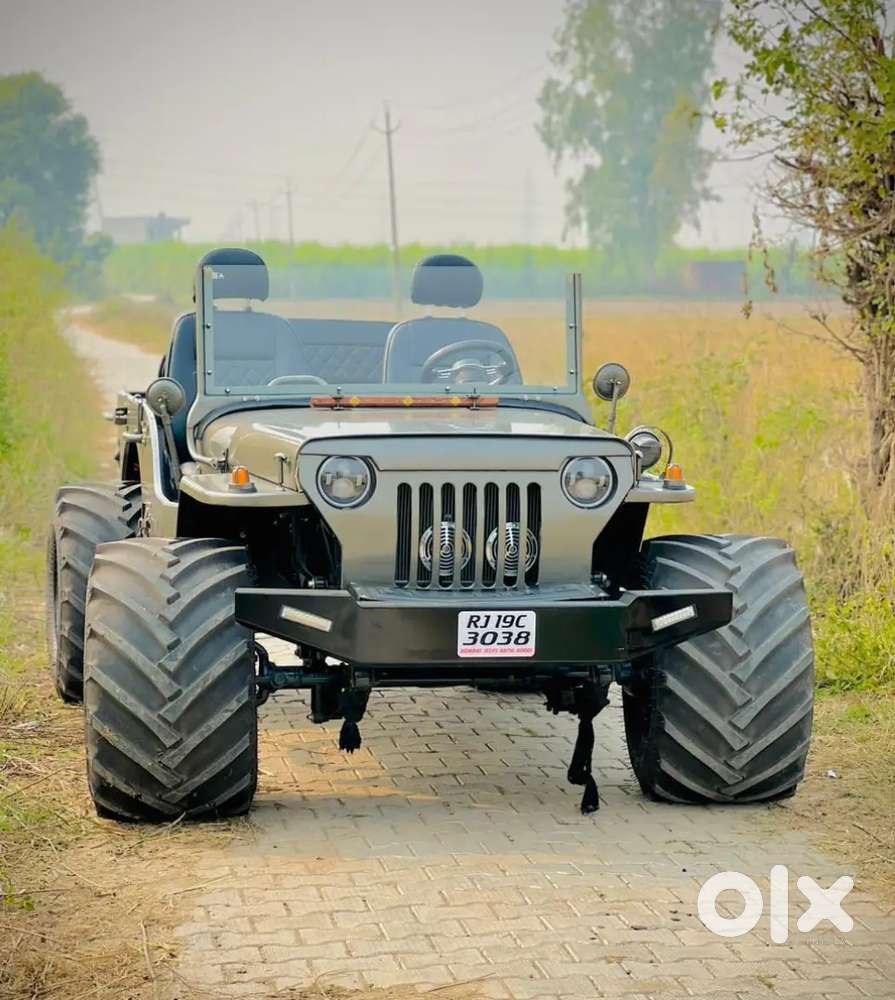 Willy Jeep modified by Bombay jeeps open Jeep landi Jeep gypsy king