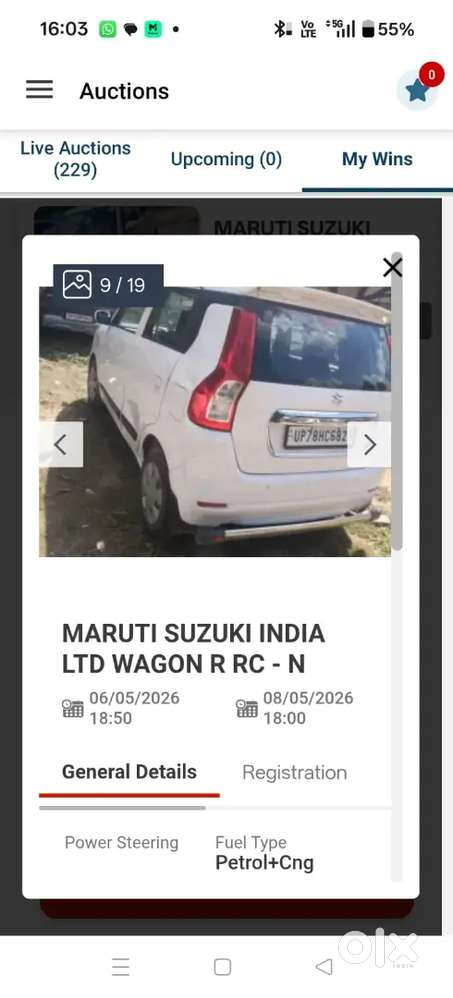 Maruti Suzuki Wagon R Flex Fuel 2022 Cng & Hybrids 10000 Km Driven