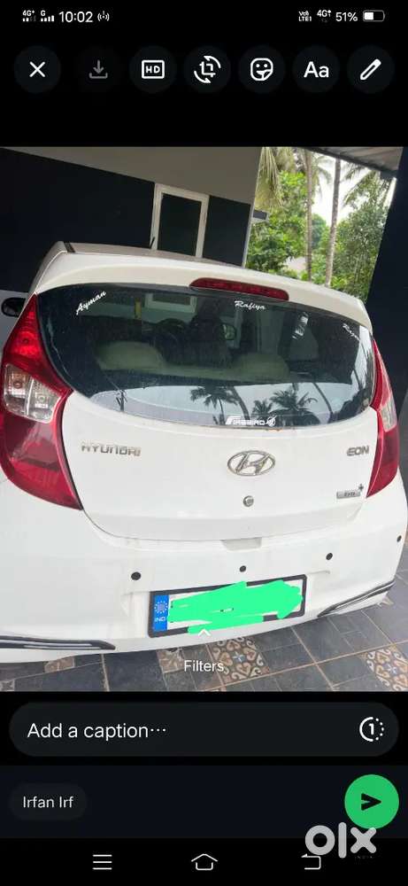Hyundai Eon 2014 Petrol Good Condition. New Tyre  Brigestone
