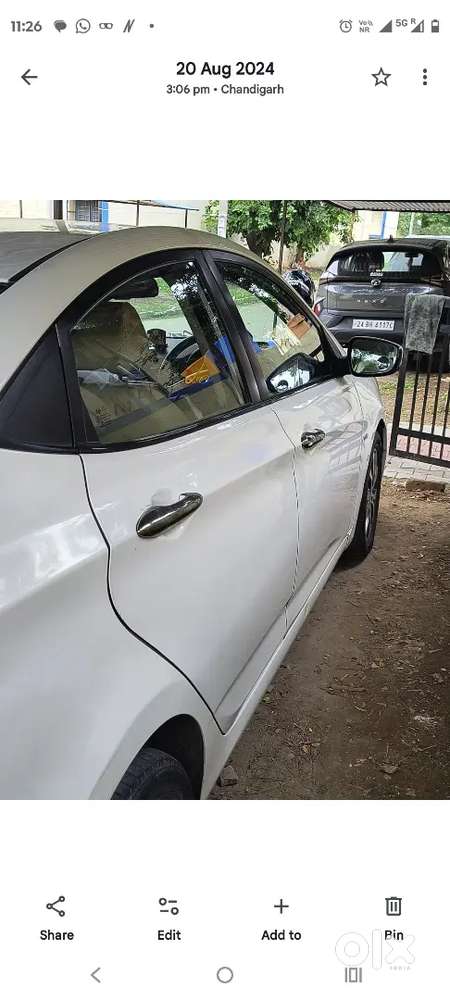 Tn 37 Reg. Hyundai Verna 2015 Automatic Diesel , Well Maintained